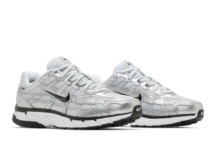 Nike P-6000 Metallic Silver Pure Platinum