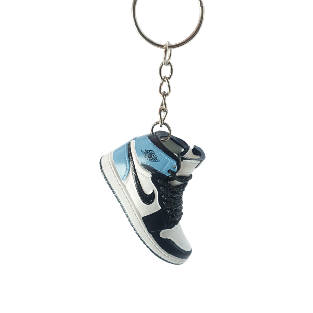Sneaker keychain - Nike Air Jordan 1 Obsidian UNC