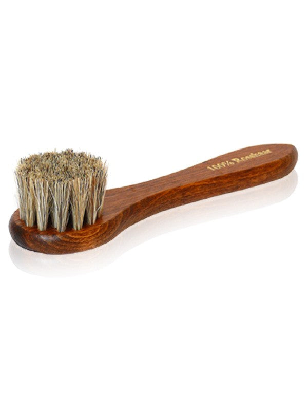 Application brush with horsehair