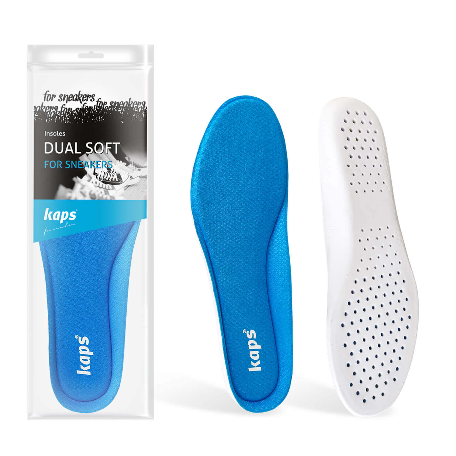 Dual Soft insoles for sneakers