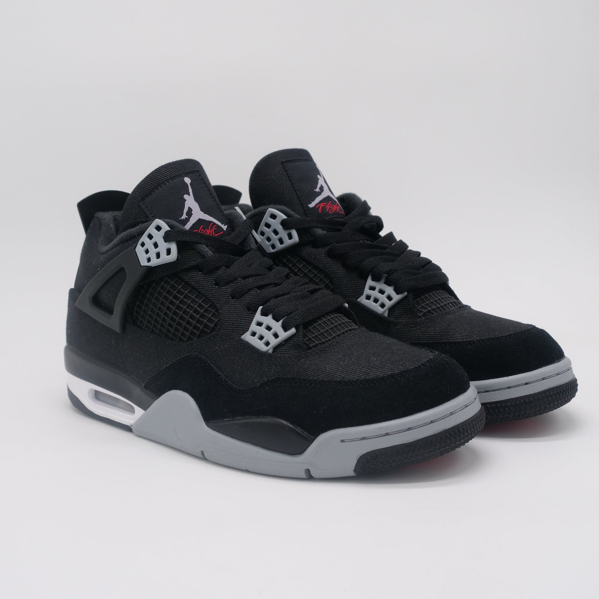 Air Jordan 4 Retro Black Canvas - EU 45