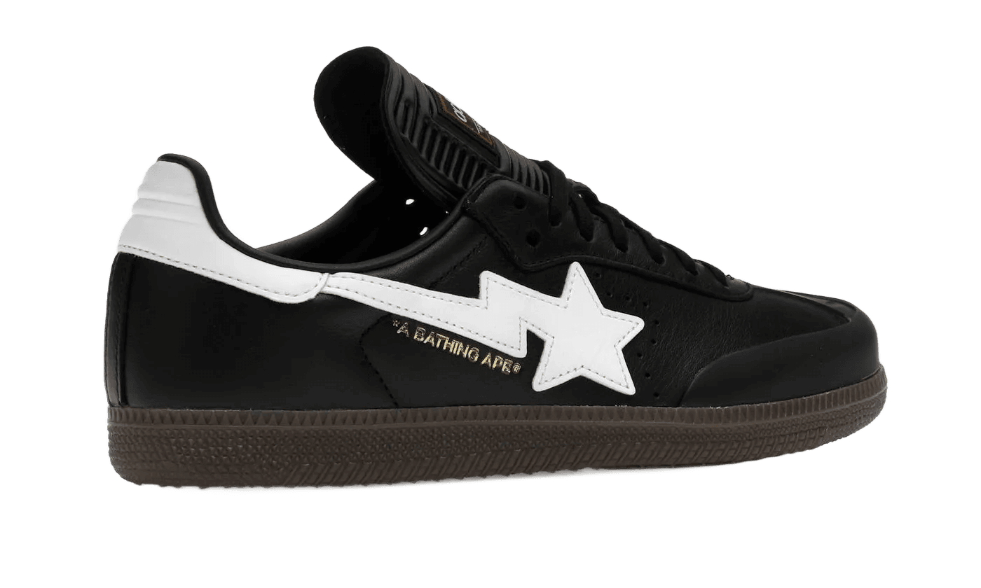 Adidas Samba Bape Black White Gum - JR9246