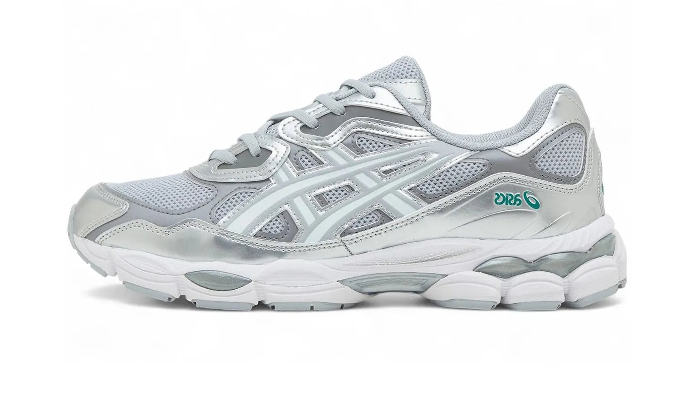 ASICS Gel-NYC Silver Piedmont Grey White Aqua - 1203A804-020