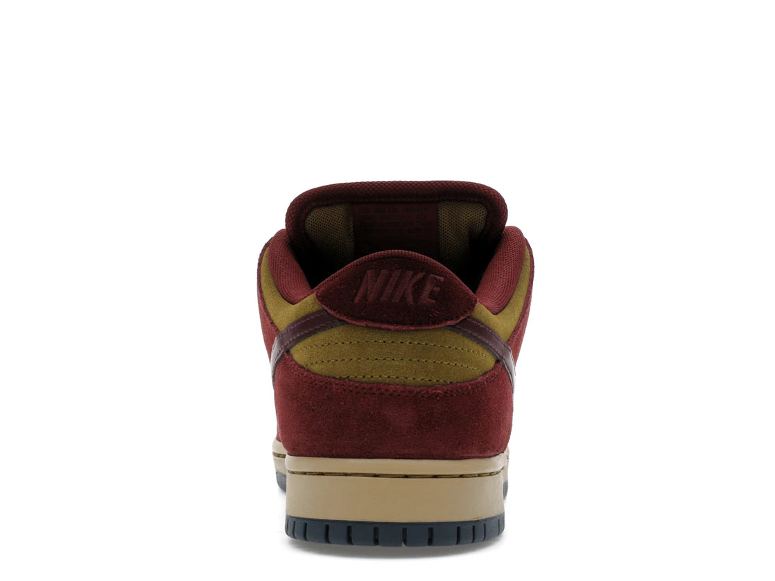 Nike SB Dunk Low Dark Team Red Olive Flak - HQ1625-600