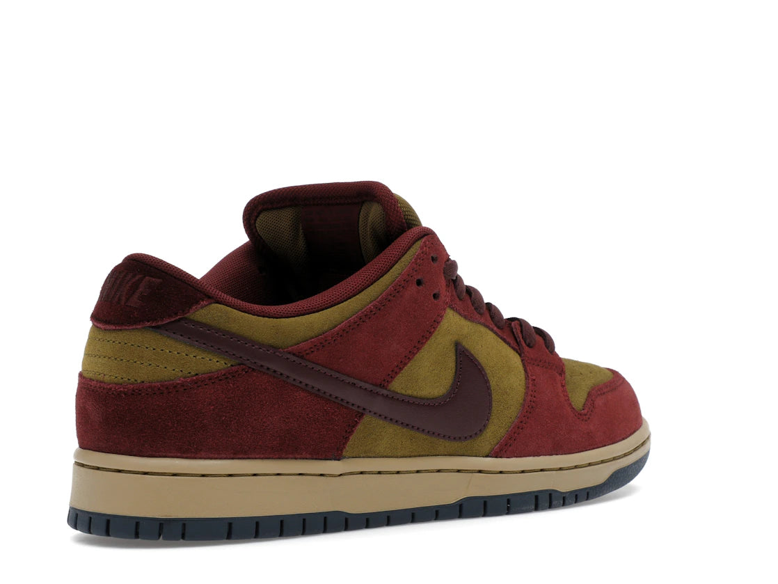 Nike SB Dunk Low Dark Team Red Olive Flak - HQ1625-600
