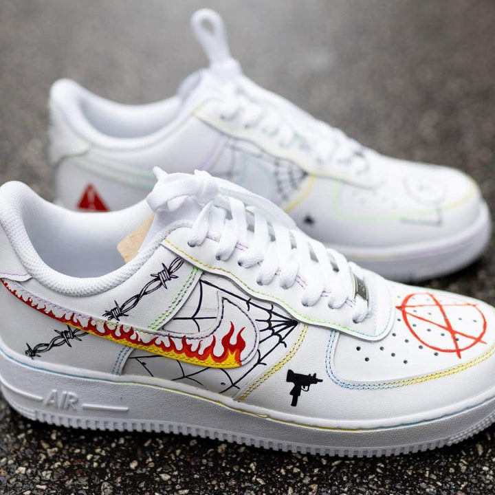 Lil Peep Cartoon Custom Sneakers