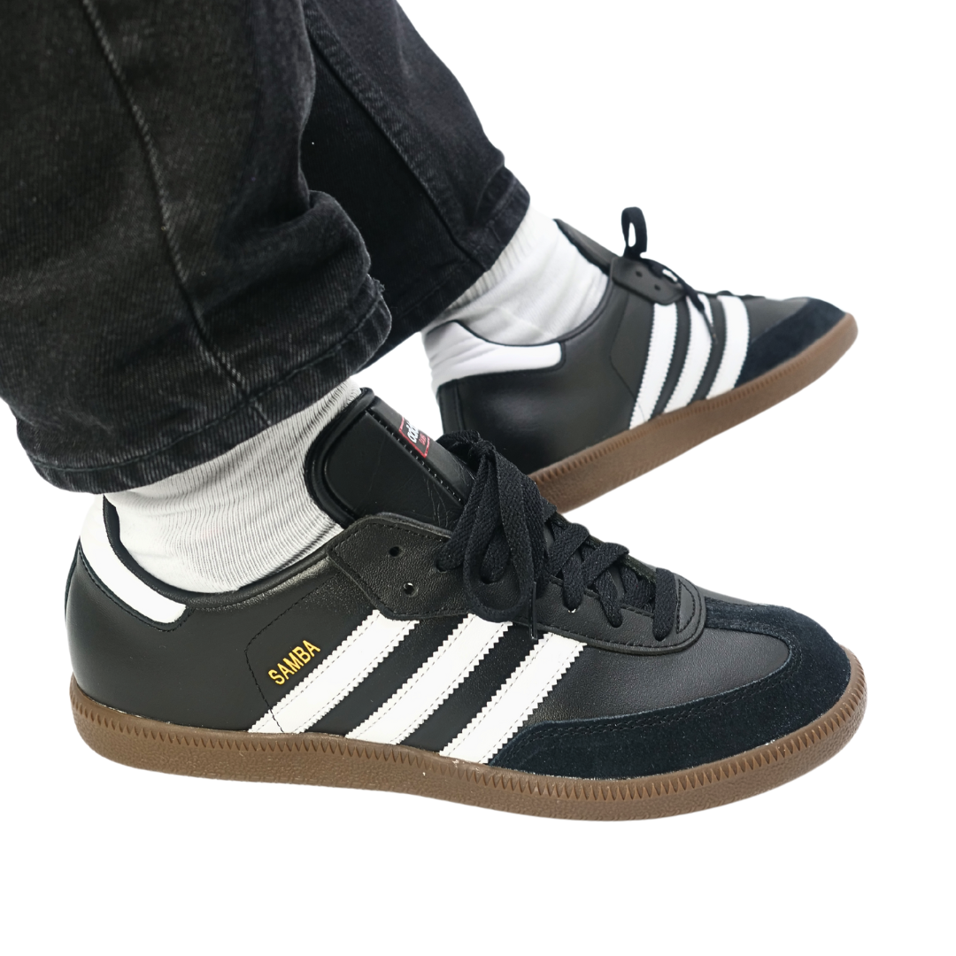 Adidas Samba OG Black Leather/run white