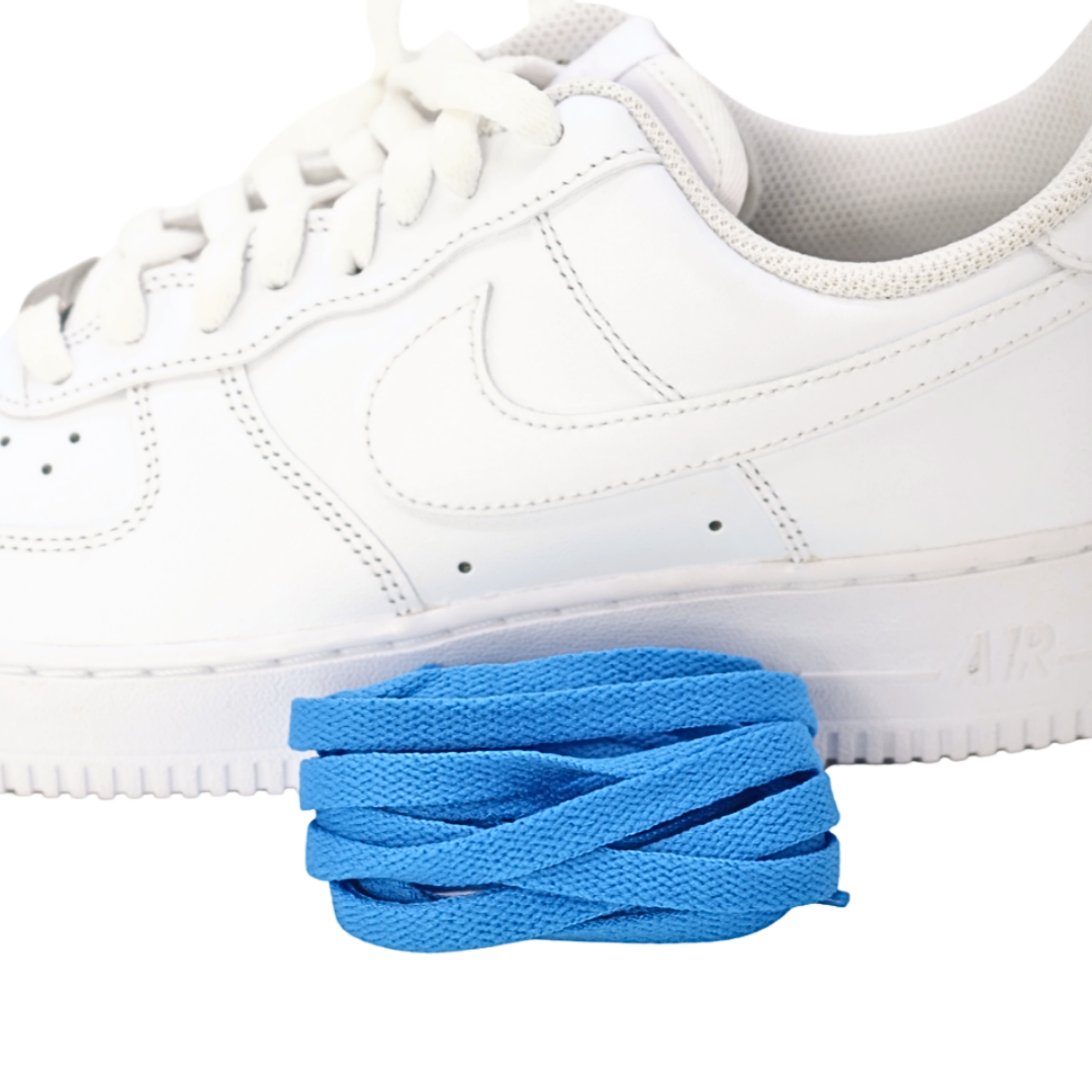 Sky Blue flat laces