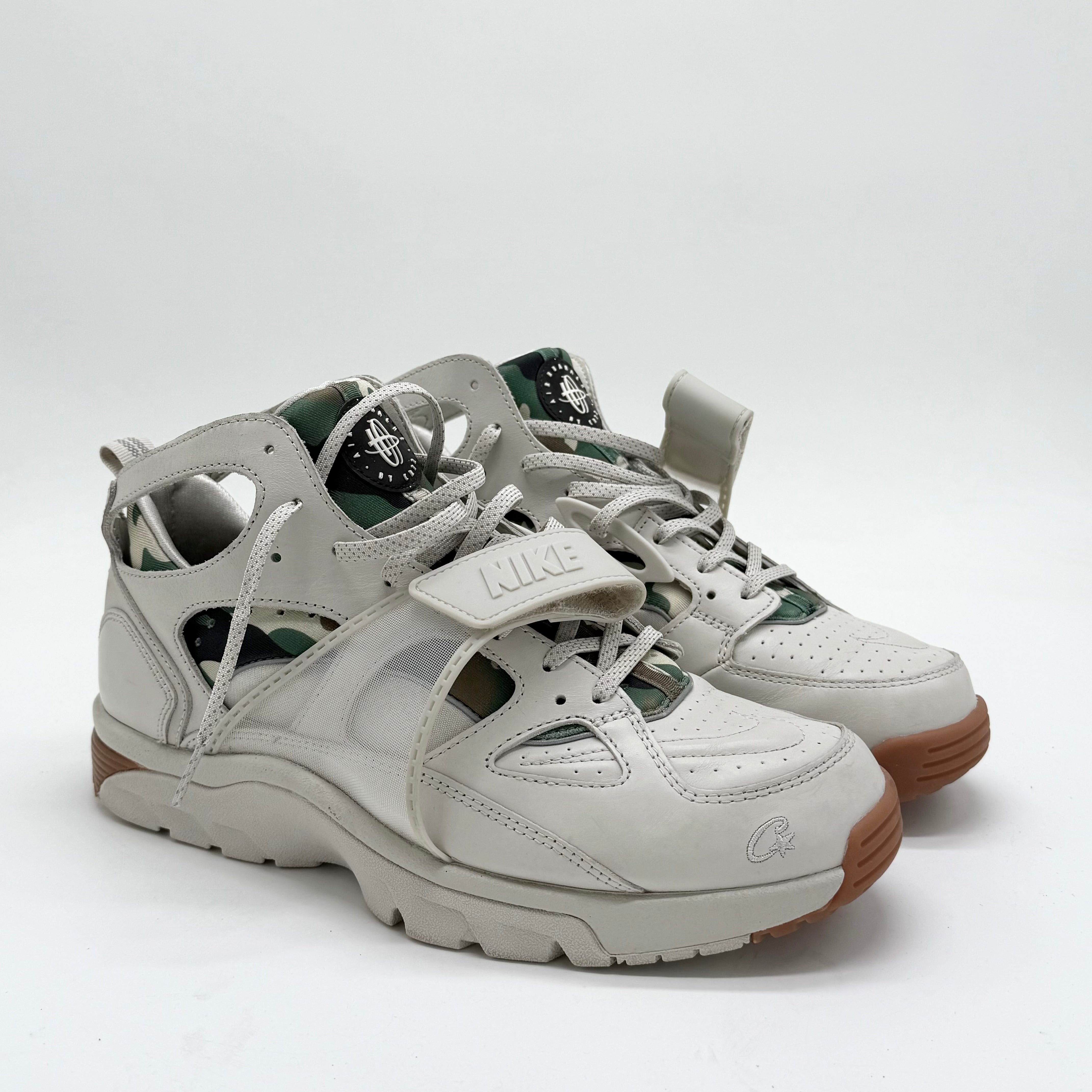 Nike Air Trainer Huarache Corteiz Light Bone EU 45