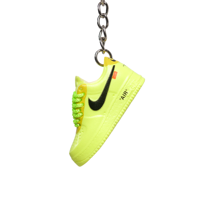 Sneaker keychain - Nike Air Force x Off-White Volt