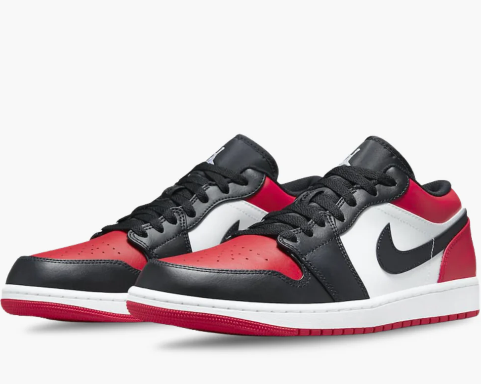 Air Jordan 1 Low Bred Toe 2.0