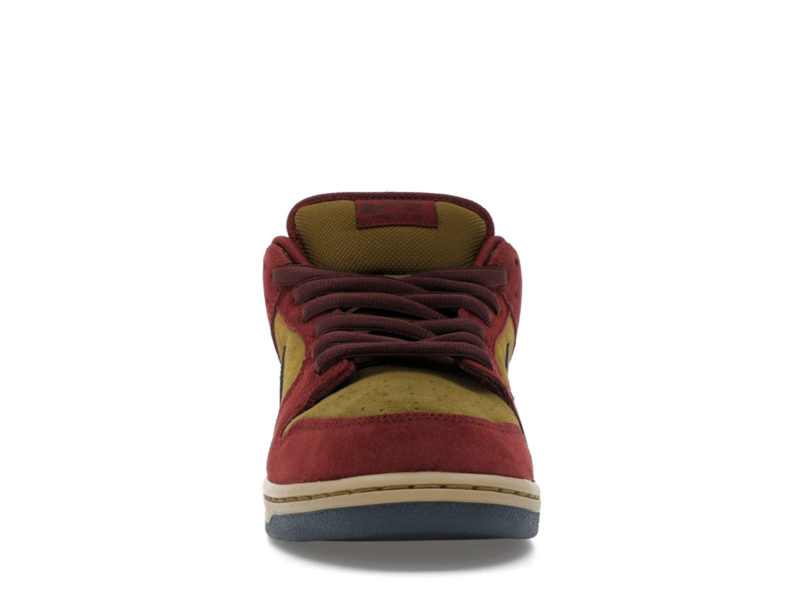 Nike SB Dunk Low Dark Team Red Olive Flak - HQ1625-600